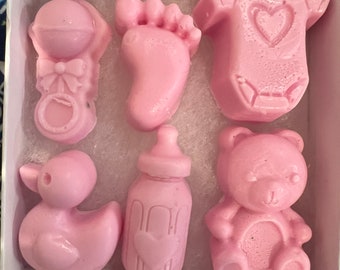 6 Baby shower soaps