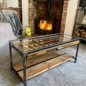Printers Tray Coffee Table - for your Curiosities + Collectibles