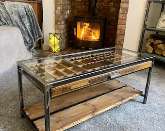 Printers Tray Coffee Table - for your Curiosities + Collectibles