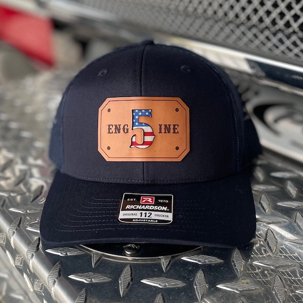 American Flag Passport hat, Fire Department Hats, BULK DISCOUNS AVAILABLE