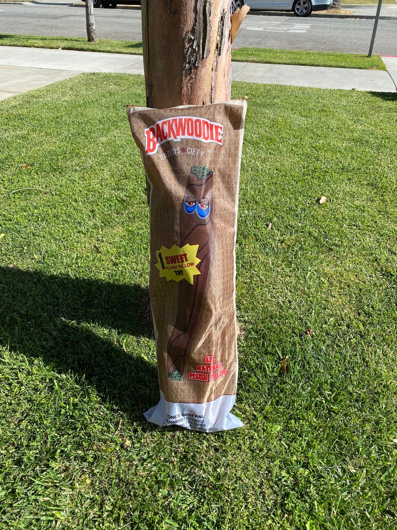 Backwoods Backwoodie weed plush toy blunt pillow 2.5 ft tall | Etsy