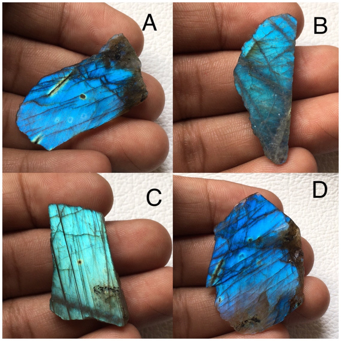 Labradorite Rough Labradorite Slice Multi Color Raw Natural Etsy