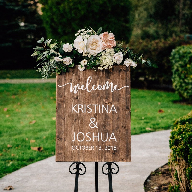 Rustic Wedding Signs - Etsy