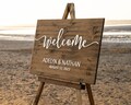Wedding Welcome Sign - Wood Wedding Sign - Rustic Wedding Decor