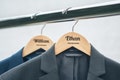 Personalized Groomsman Hangers - Wedding Hanger - Wooden Engraved Hanger - Groom Suit Hanger - Wedding Name Hangers