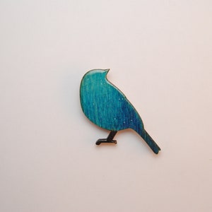 Broche oiseau, pièce d'art, cadeau pour Noël image 1