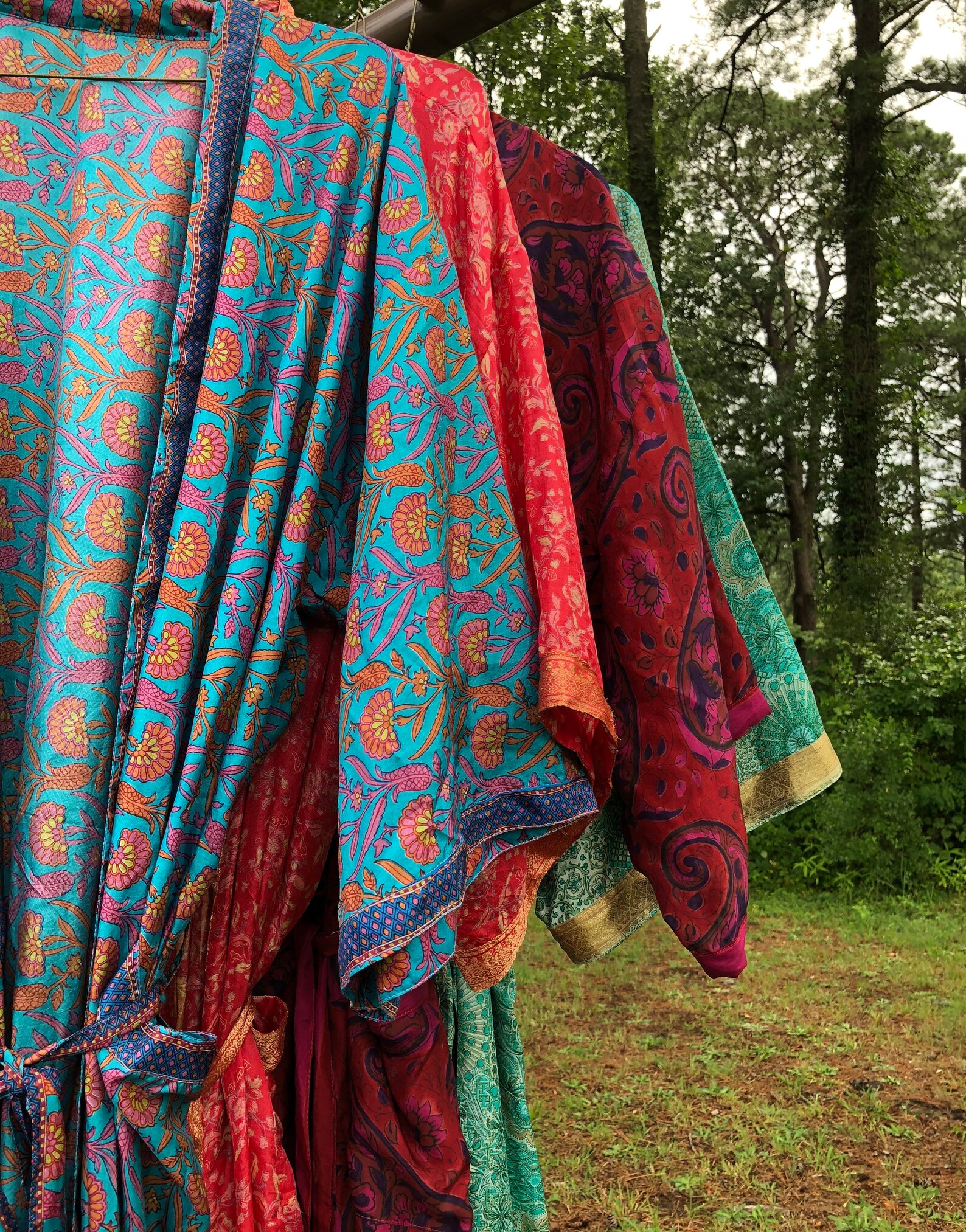 vintage duster robe