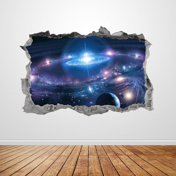 Galaxy Wall Decal Etsy