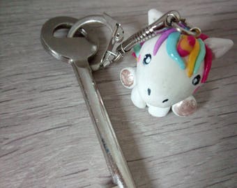 Porte clés Licorne Kawaii