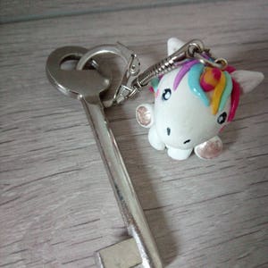 Porte clés Licorne Kawaii image 1