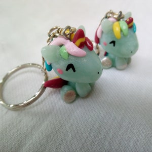 Porte clés Licorne Kawaii image 7