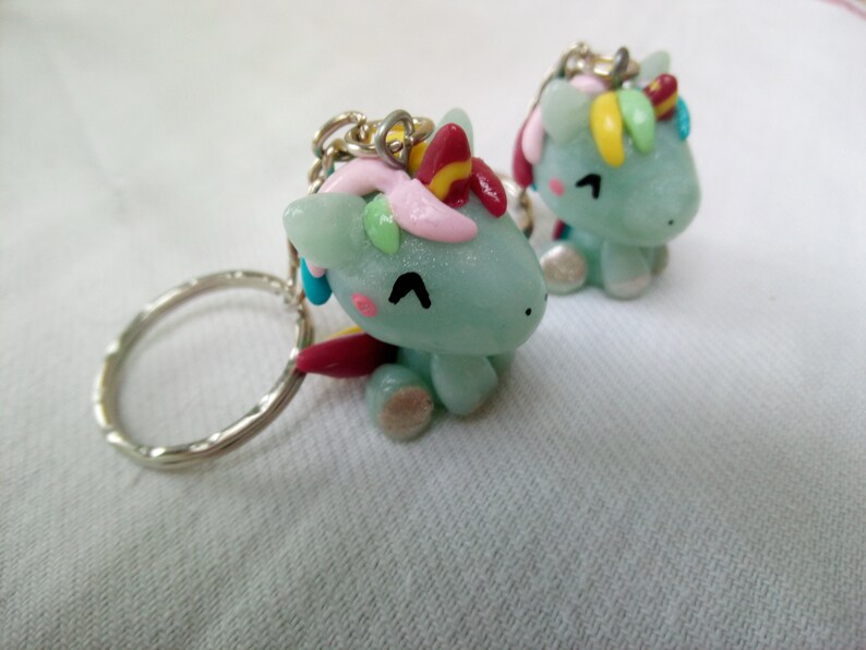 Porte clés Licorne Kawaii image 7