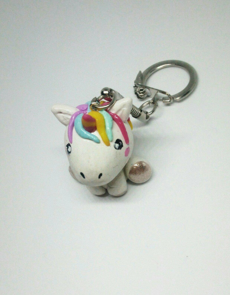 Porte clés Licorne Kawaii image 5