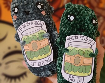 Emotional Support Pickle - Made to Order