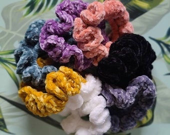 XL fluwelen scrunchies - op bestelling gemaakt