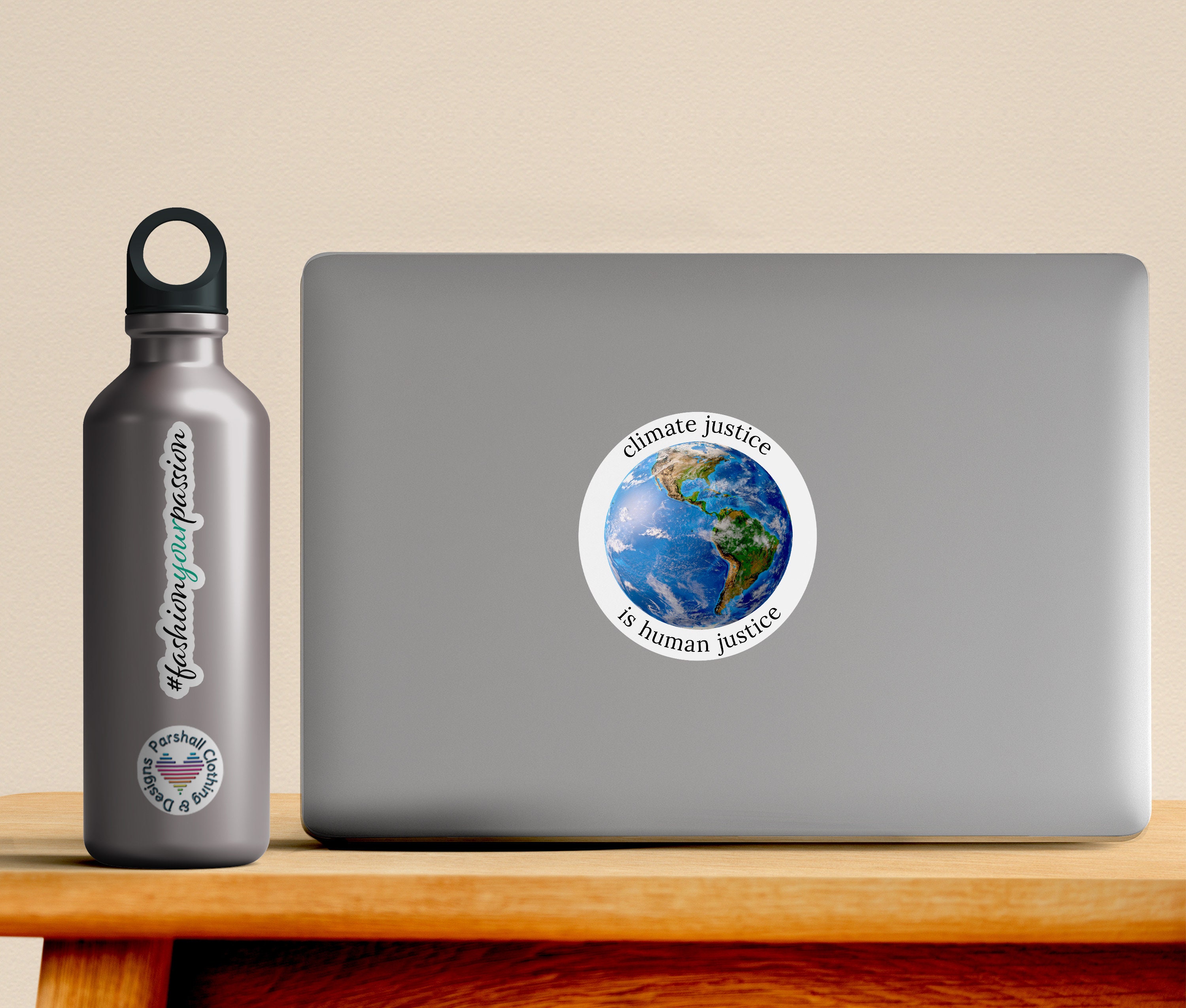 Climate Crisis Sticker Climate Justice is Human Justice Vinyl Sticker. Climate Crisis Vinyl ...