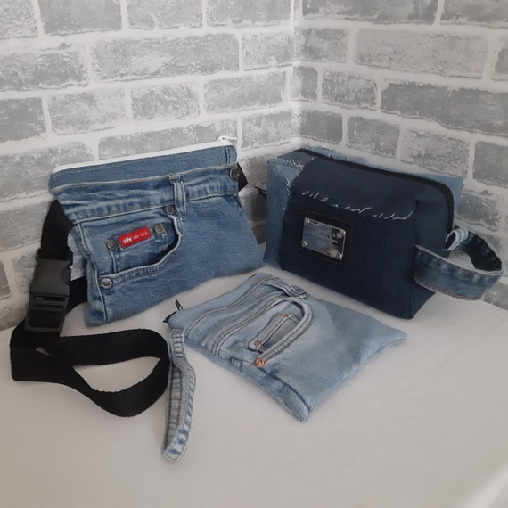 Gift set of jeans bags for men Etsy