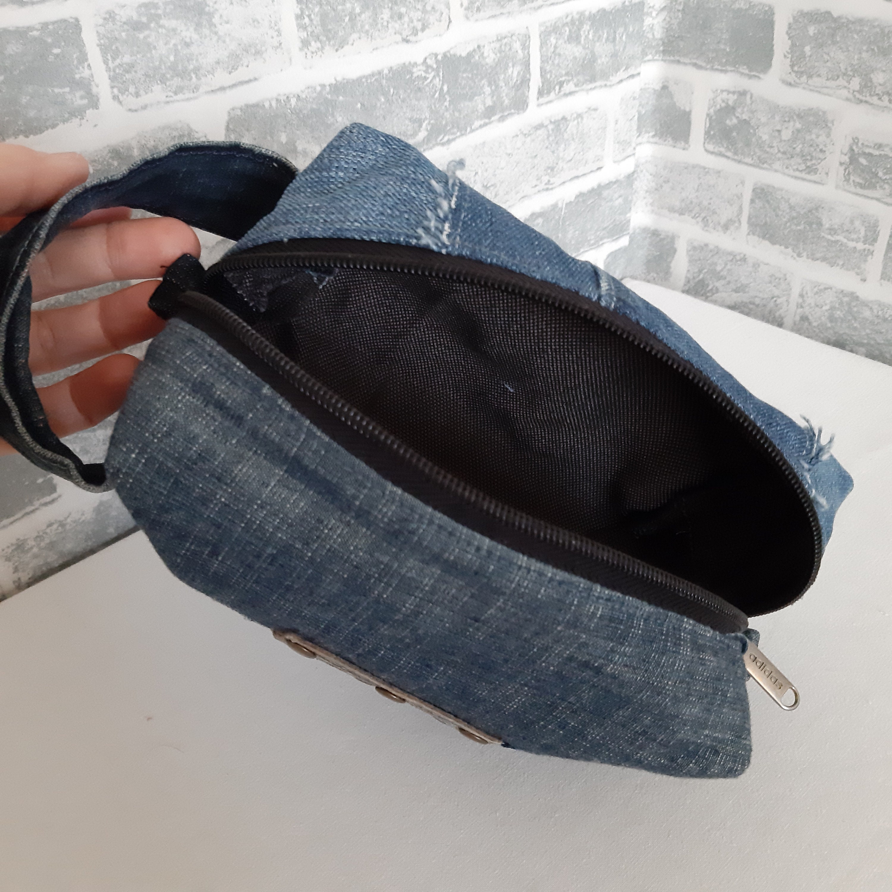 Unisex Gift Set of Jeans Bags Dopp Kit Wristlet Purse Fanny - Etsy