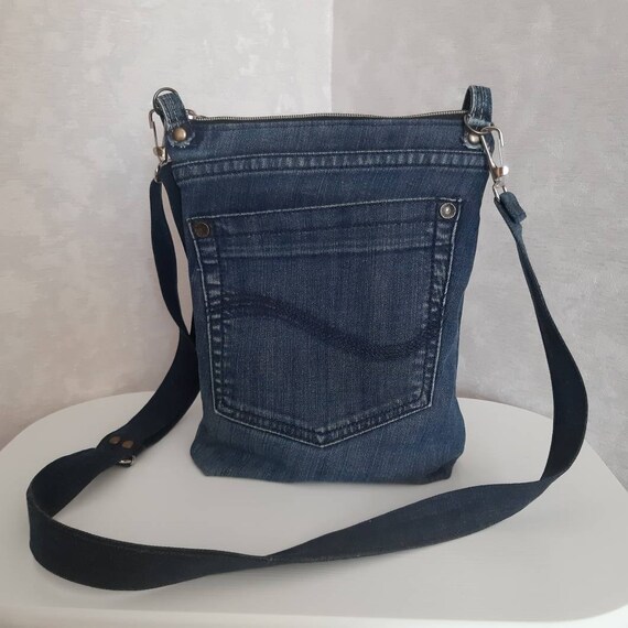 jean shoulder bag