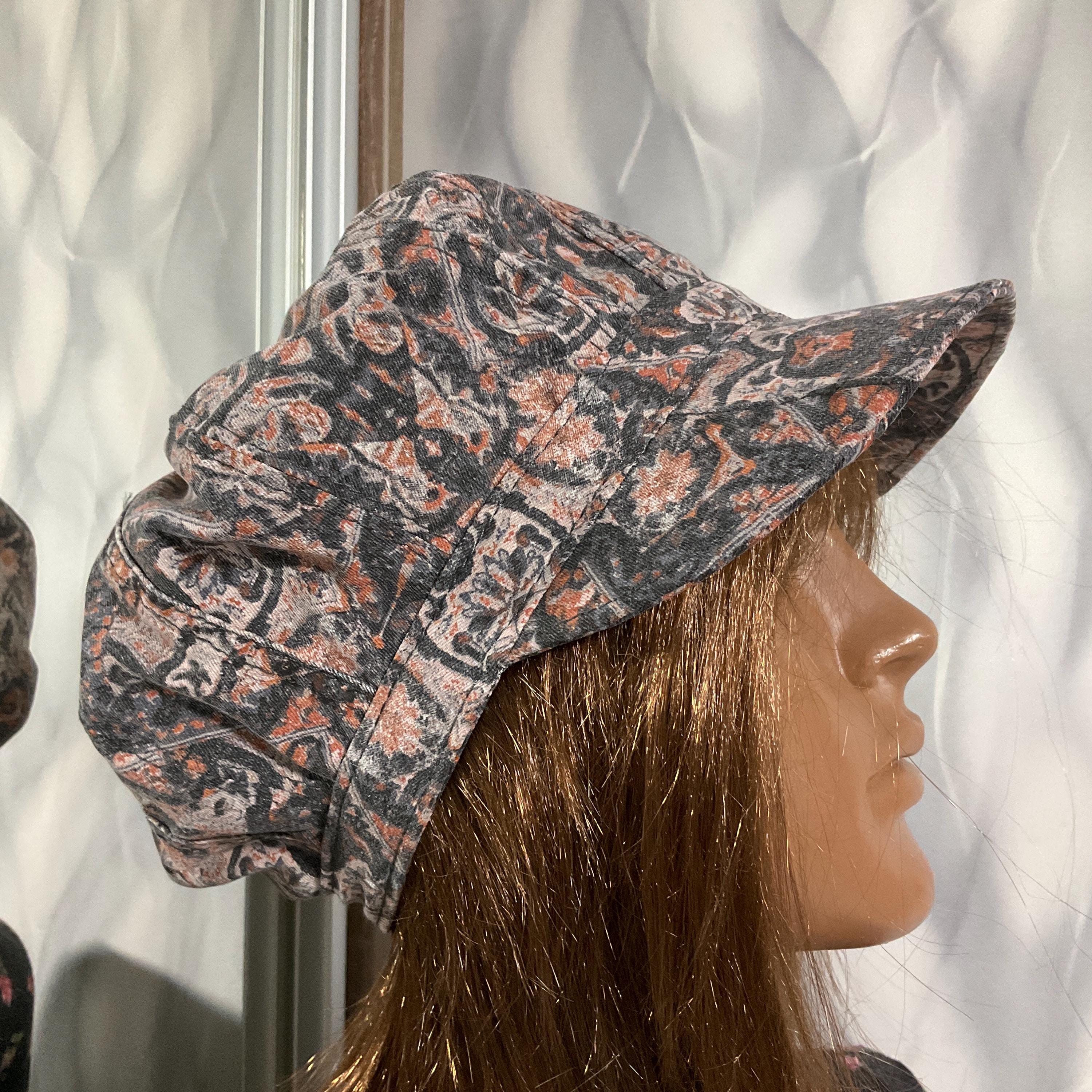 Vintage Denim Patchwork Hat - Etsy