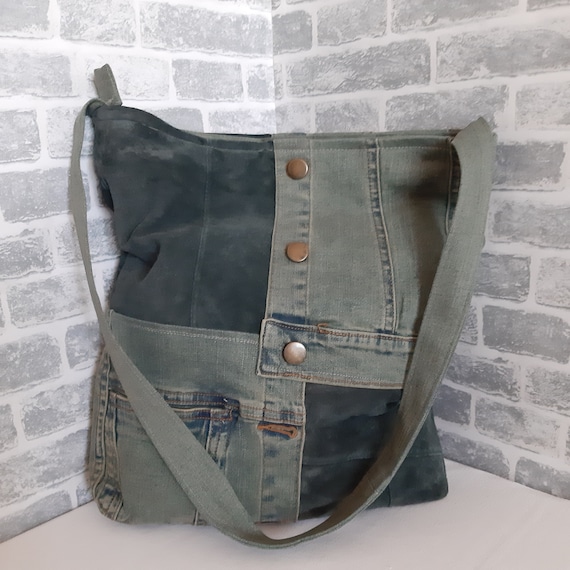recycled denim bags