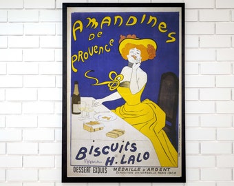 Vintage Huntley and Palmers Biscuits Advertising Poster A3 A2 Reprint