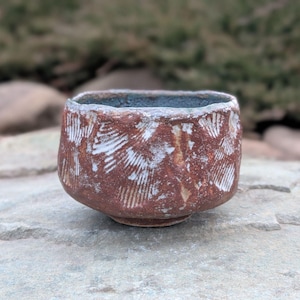 Traditional Japanese tea ceremony bowl, matcha chawan, matcha bowl