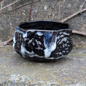 Raku matcha chawan, Traditional Japanese tea ceremony bowl, Raku matcha bowl