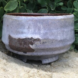 RAKU matcha chawan, Traditional Japanese tea ceremony bowl, RAKU matcha bowl