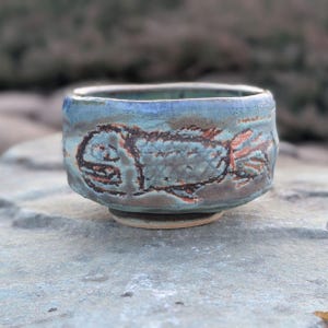 Traditional Japanese tea ceremony bowl, matcha chawan, matcha bowl