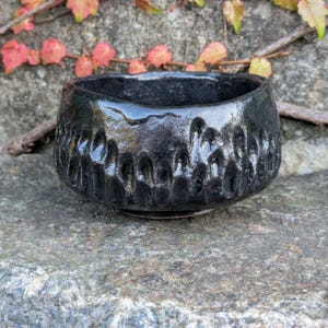 Raku matcha chawan, Traditional Japanese tea ceremony bowl, Raku matcha bowl