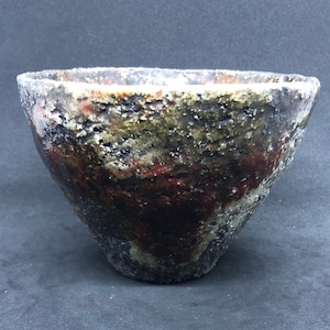 Tazón tradicional japonés de la ceremonia del té, matcha chawan, tazón matcha