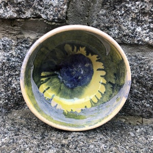 Raku matcha chawan, Ciotola tradizionale giapponese per la cerimonia del tè, Ciotola di matcha Raku