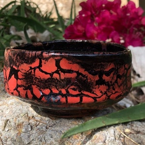Cuenco tradicional japonés para la ceremonia del té, matcha chawan, cuenco de matcha