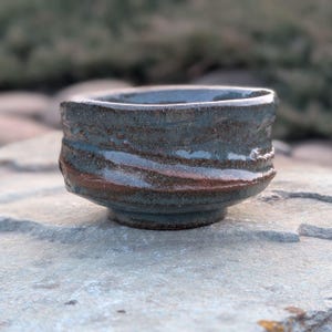 Traditional Japanese tea ceremony bowl, matcha chawan, matcha bowl