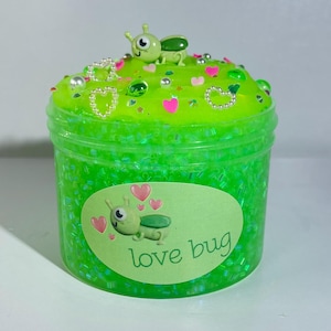 Love Bug Bingsu Bead Slime: Mountain Dew Scented Sensory Toy