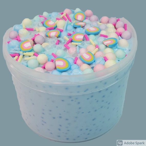 Light Blue Fishbowl Beads — Kawaii Kitten Shop