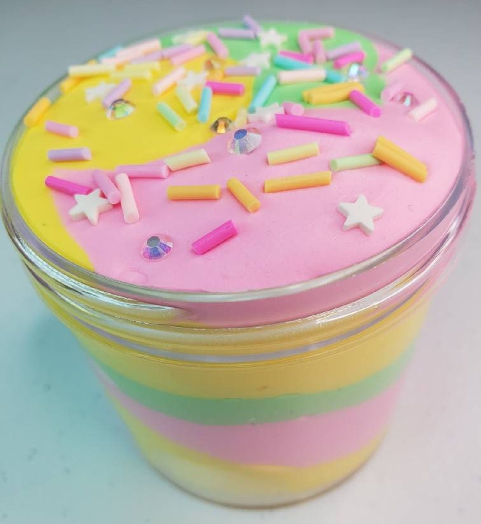 Pretty Pastels Butter Slime Scented Kawaii Sprinkle Mix Etsy