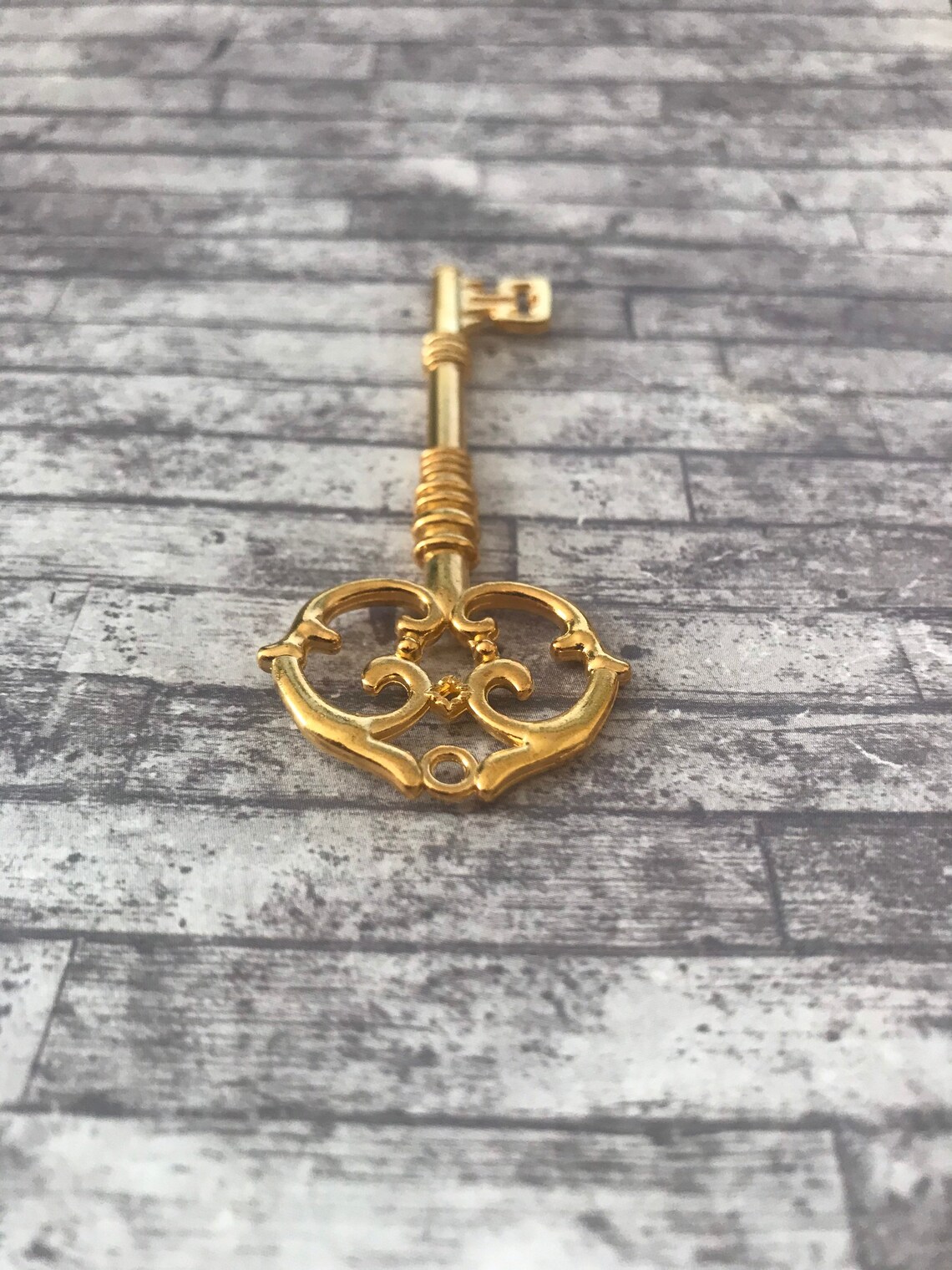 Large Gold Skeleton Keys Santa's Magic Key Bulk Antique Etsy