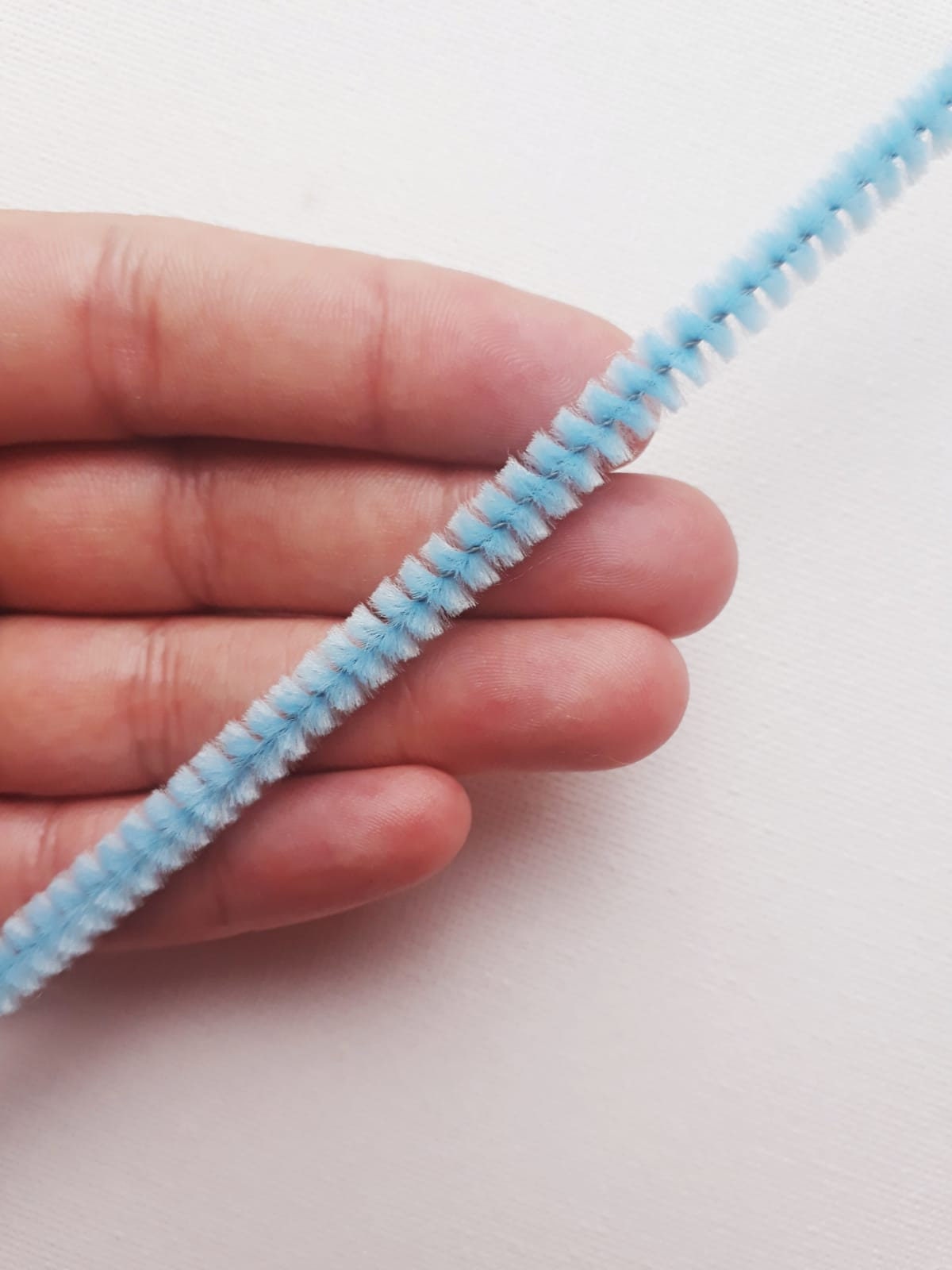 Baby Blue Pipe Cleaners For Children
