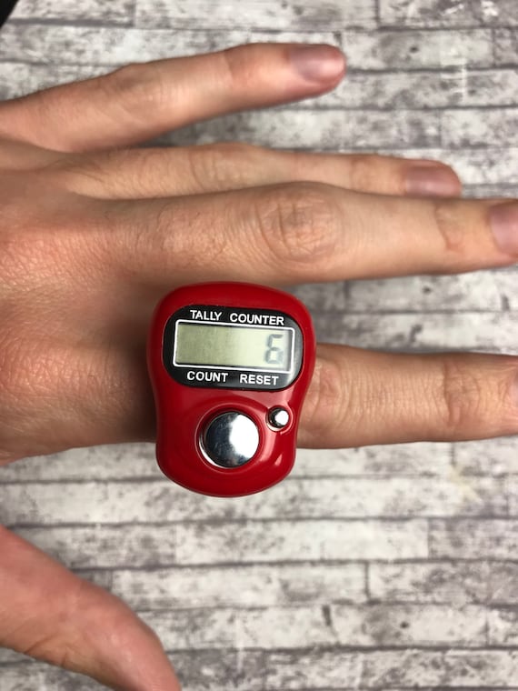 Finger Row Counter Tally Digital Knitting Crochet Sowing