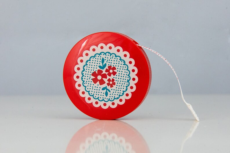 Flower Tape Measure 150cm Christmas Holly Themed Gift Etsy UK