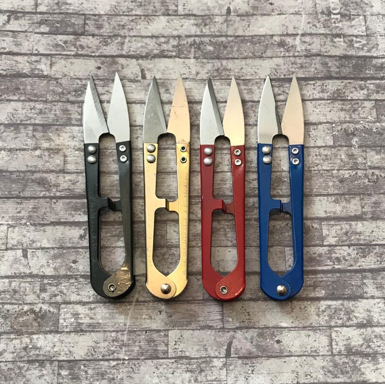 Blue Thread Snippers Sewing Trimming Nippers Sharp Etsy