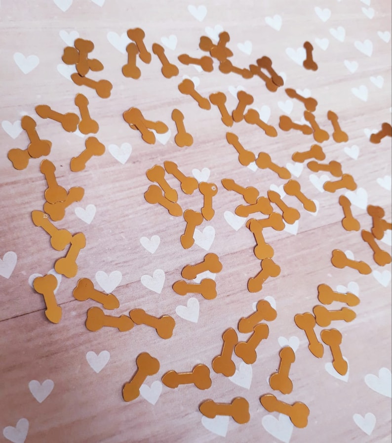 Engagement Novelty Decor Table Decoration Adult Party 100 Pcs Hen Party Bachelorette Party Decorations Supply Red Penis Confetti