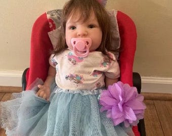 REALBORN Reborn baby doll Shyanne 19" By Kinderland Dolls Susanne Oeren