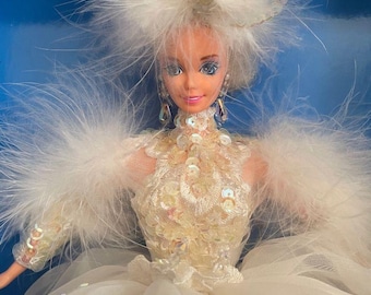 Vintage Barbie Doll, Snow Princess Barbie . Never Removed From Box.