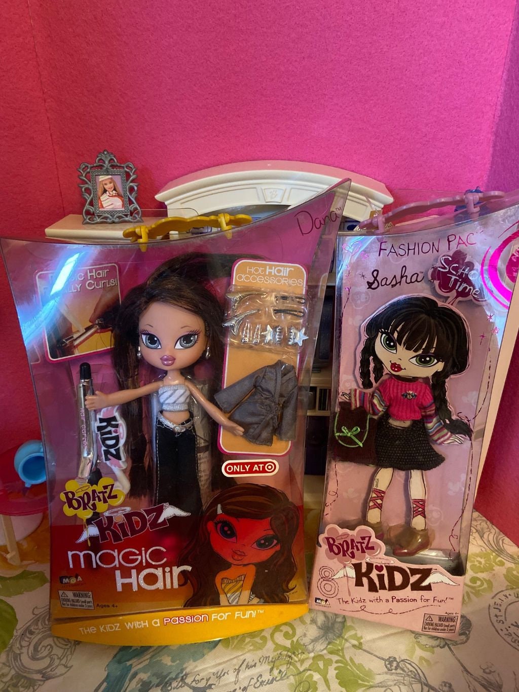 Bratz Doll Dana, MGA, Magic Hair, and Bratz Kidz School Time