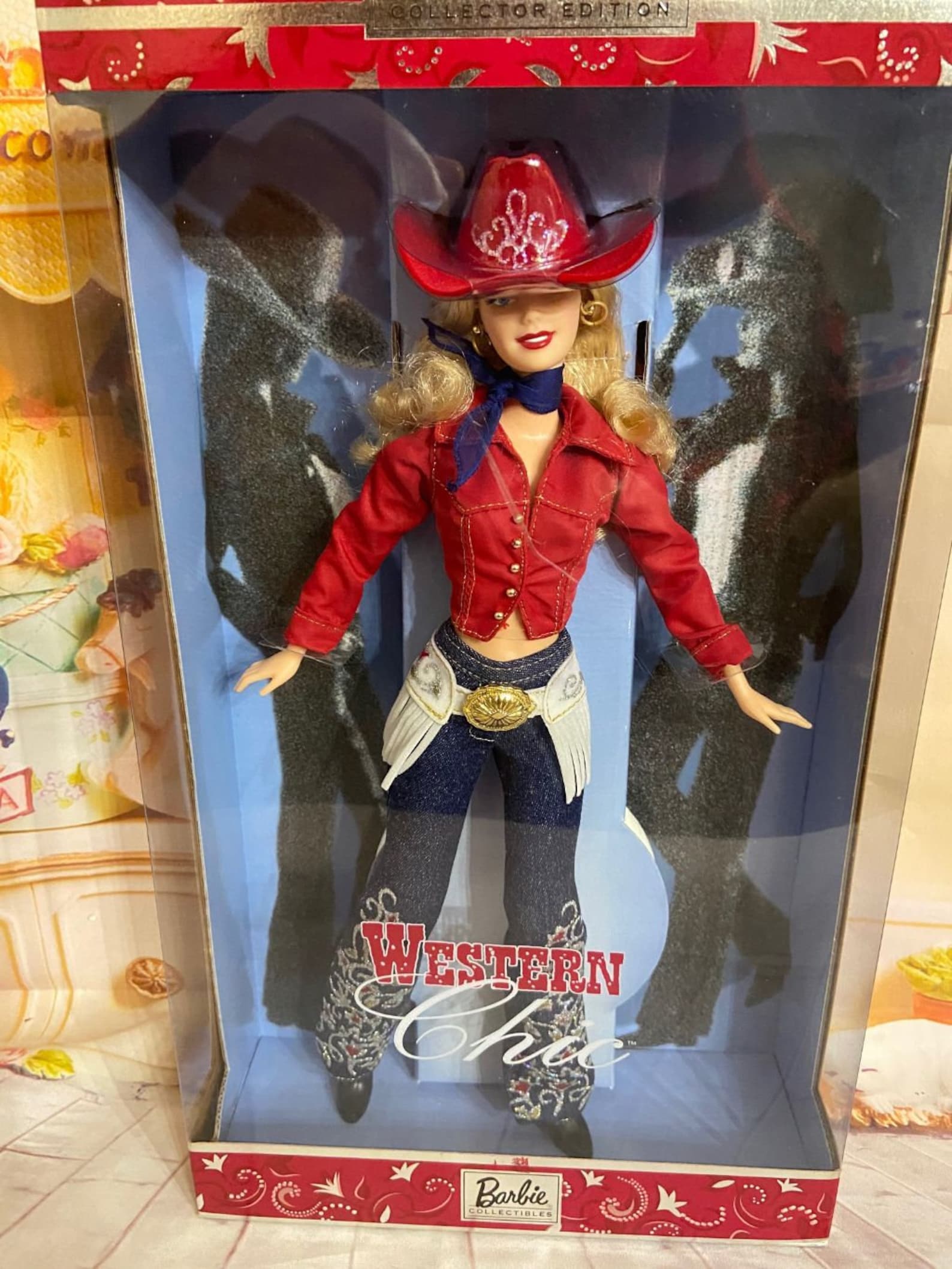 Vintage Barbie Collector Edition. Western Chic Barbie Etsy