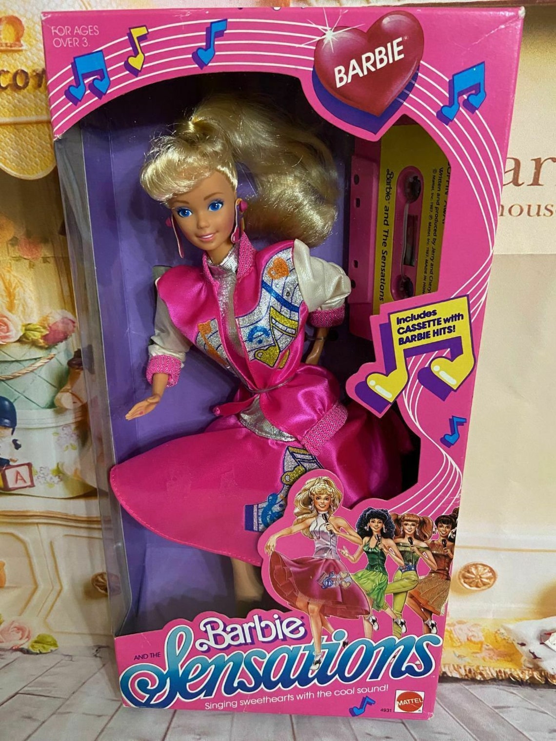 Barbie and the Sensations Doll 4931 Pop Star With Cassette | Etsy