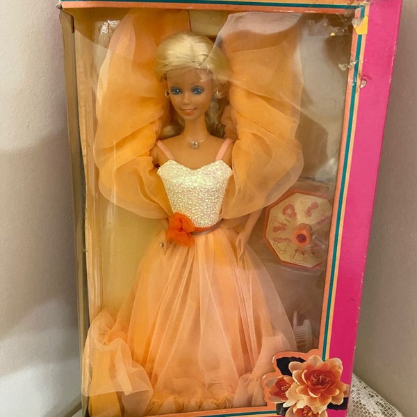 Vintage Barbie, 1980'S Peaches N Cream Barbie Doll. Mattel, NRFB ,NEW, Peaches and Cream Barbie NRFB